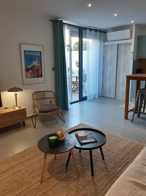 Grand Studio Avec Patio Marseille Eksteriør bilde