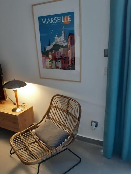 Grand Studio Avec Patio Marseille Eksteriør bilde