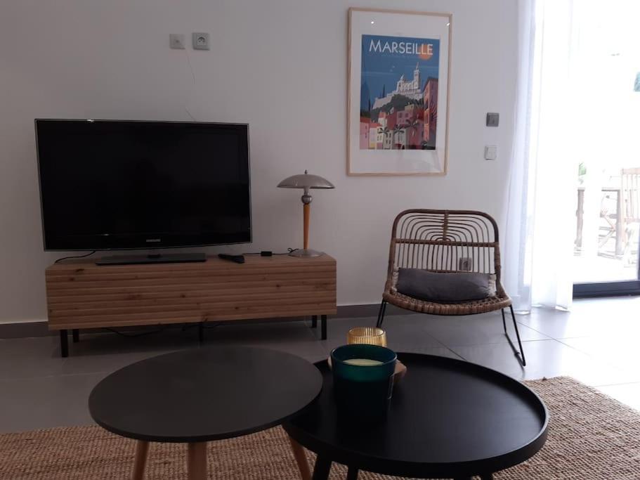 Grand Studio Avec Patio Marseille Eksteriør bilde